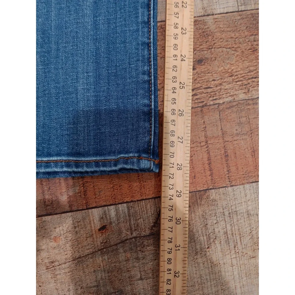 Driftwood Audrey Womens 31/29 Straight Leg Medium Blue Denim Classic  Jeans 2625